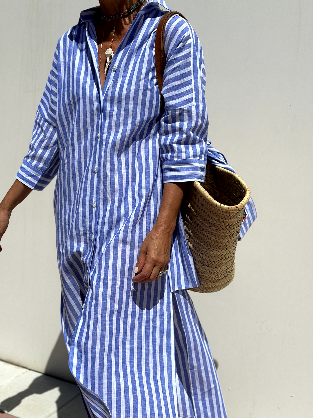 Nedi | Striped Summer Dress