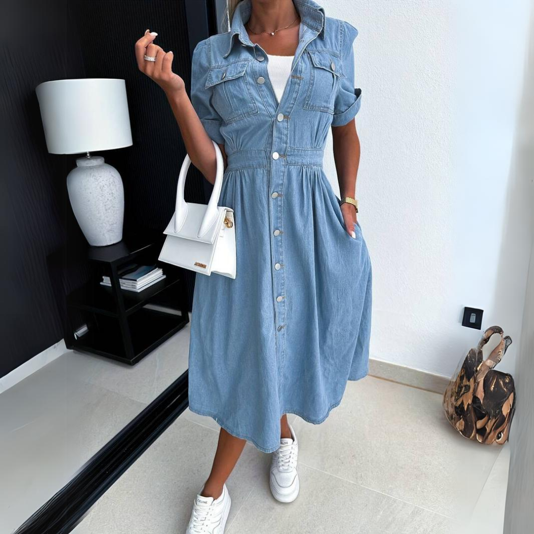 Alissa | Trendy Women's Denim Dress