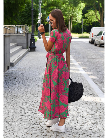 Anna | Spring/Summer Dress with Floral Print