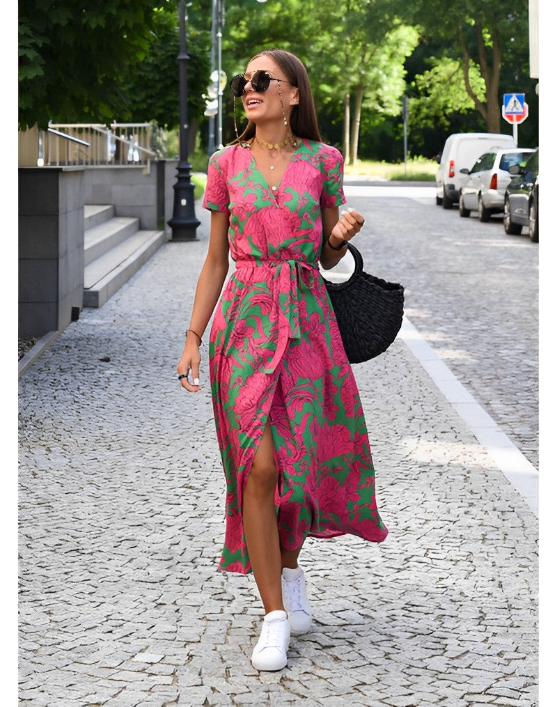 Anna | Spring/Summer Dress with Floral Print