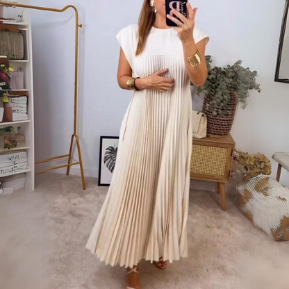 Seline | Light & Fresh Pleated Dress