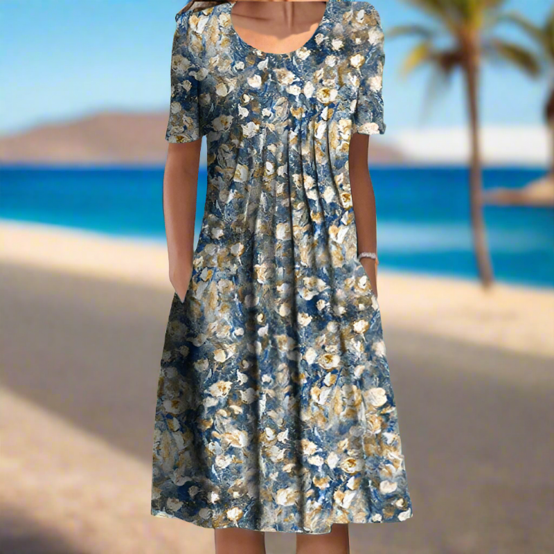 Adelaide | Summer Dress with Floral Print