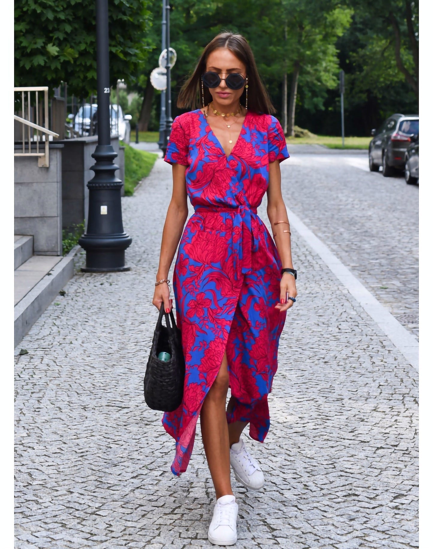 Anna | Spring/Summer Dress with Floral Print