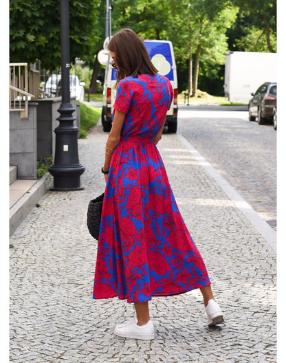 Anna | Spring/Summer Dress with Floral Print