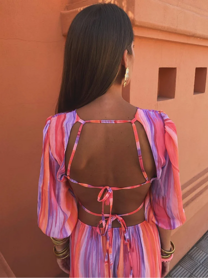 Sola | Elegant Backless Dress