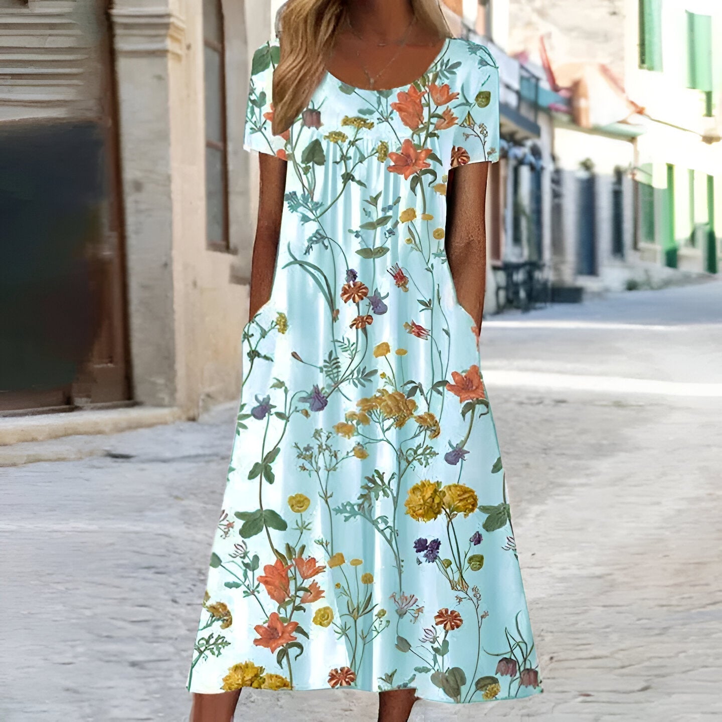 Ella | Elegant Floral Summer Dress