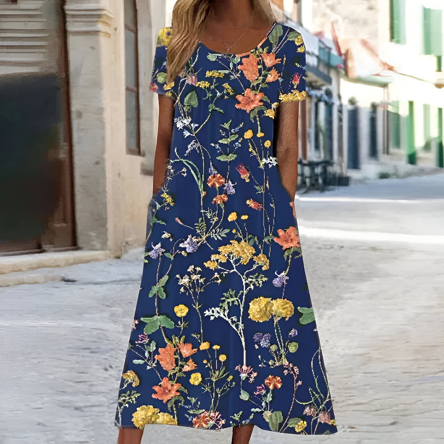 Ella | Elegant Floral Summer Dress