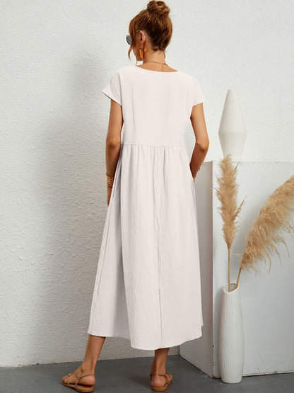 Camille | Dress With a Round Neckline