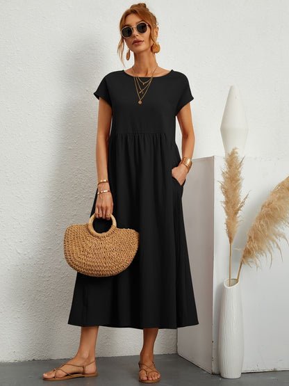 Celeste | Summer Dress with Tummy Coverage