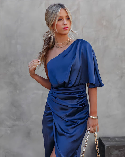 Allegra | Elegant Silk Party Dress