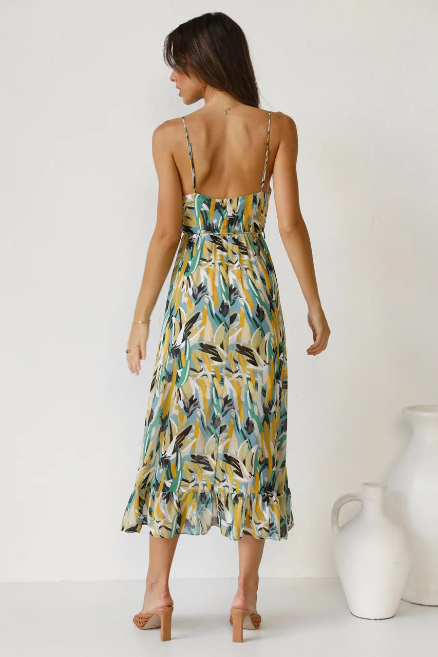 Nala | Elegant Printed Dress