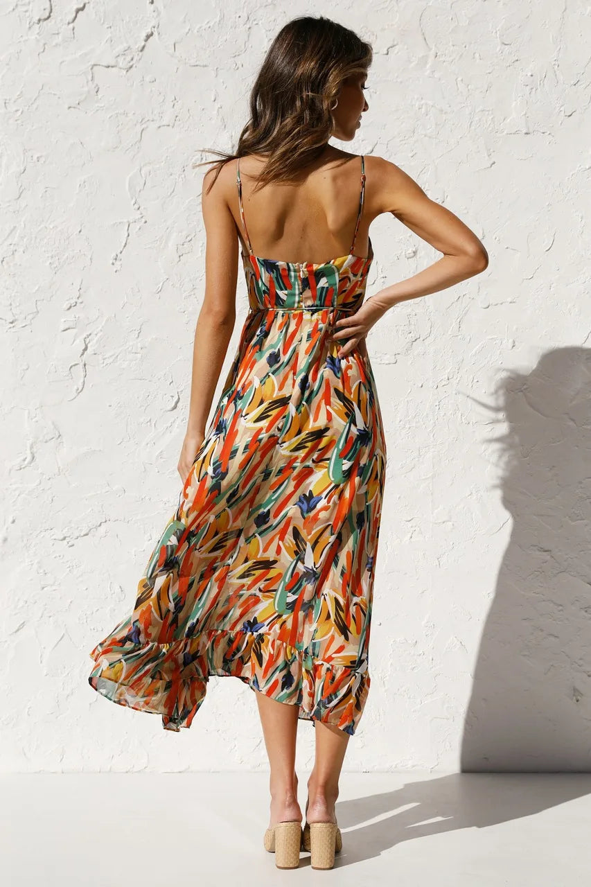 Nala | Elegant Printed Dress