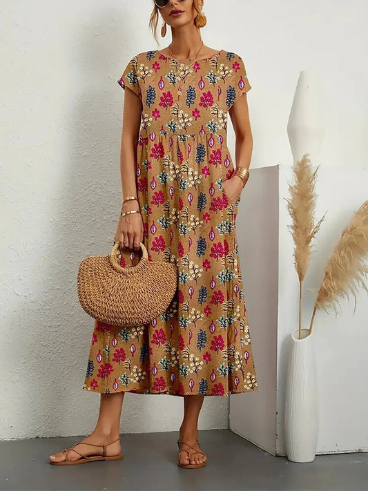 Josiane | Elegant Floral Dress